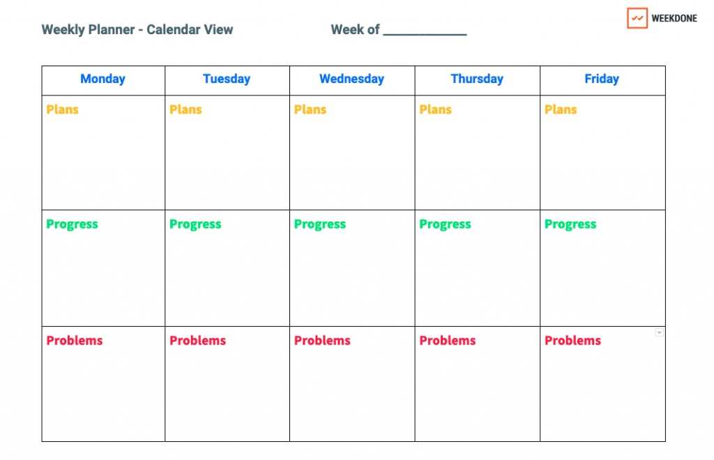 scrum calendar template