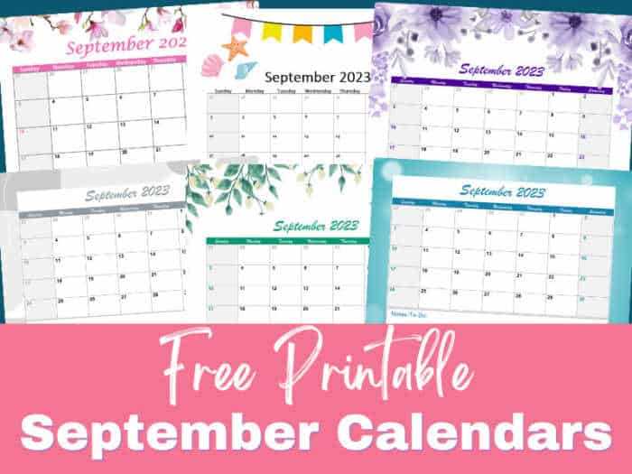 september calendar template free