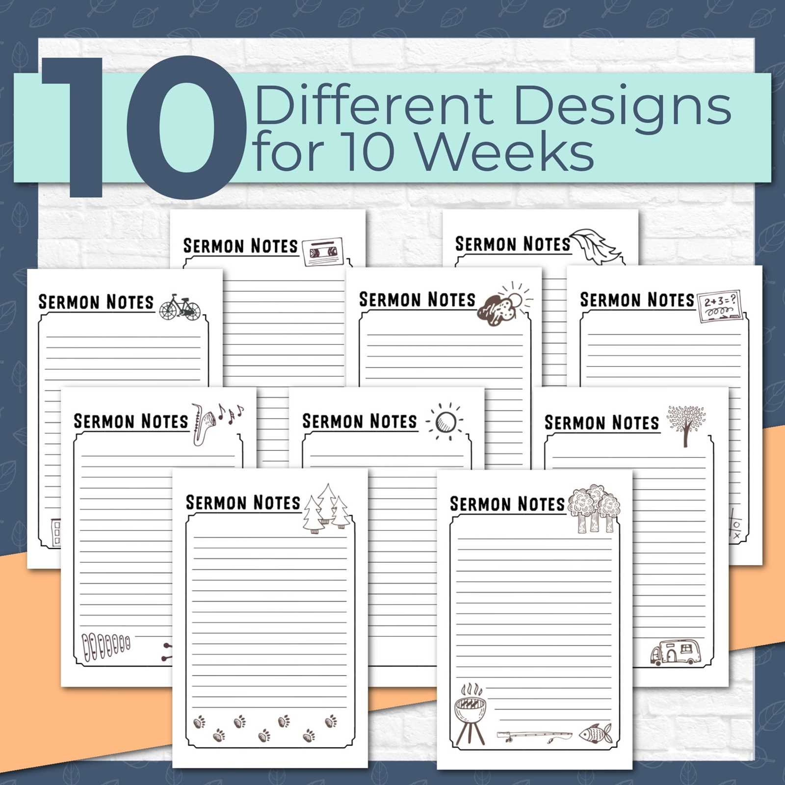 sermon planning calendar template