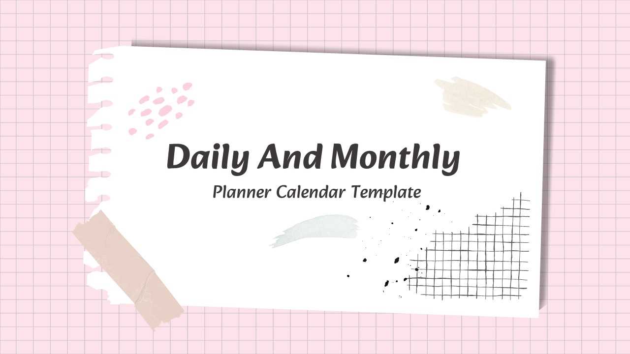 slides calendar template