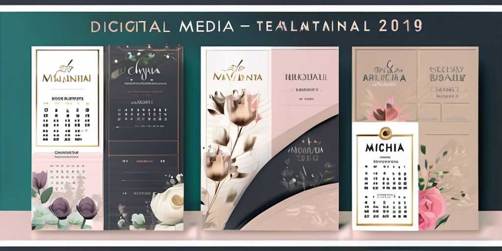 social media calendar template canva