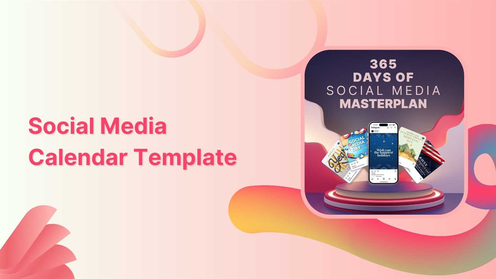 social media calendar templates