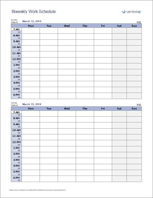 staff schedule calendar template