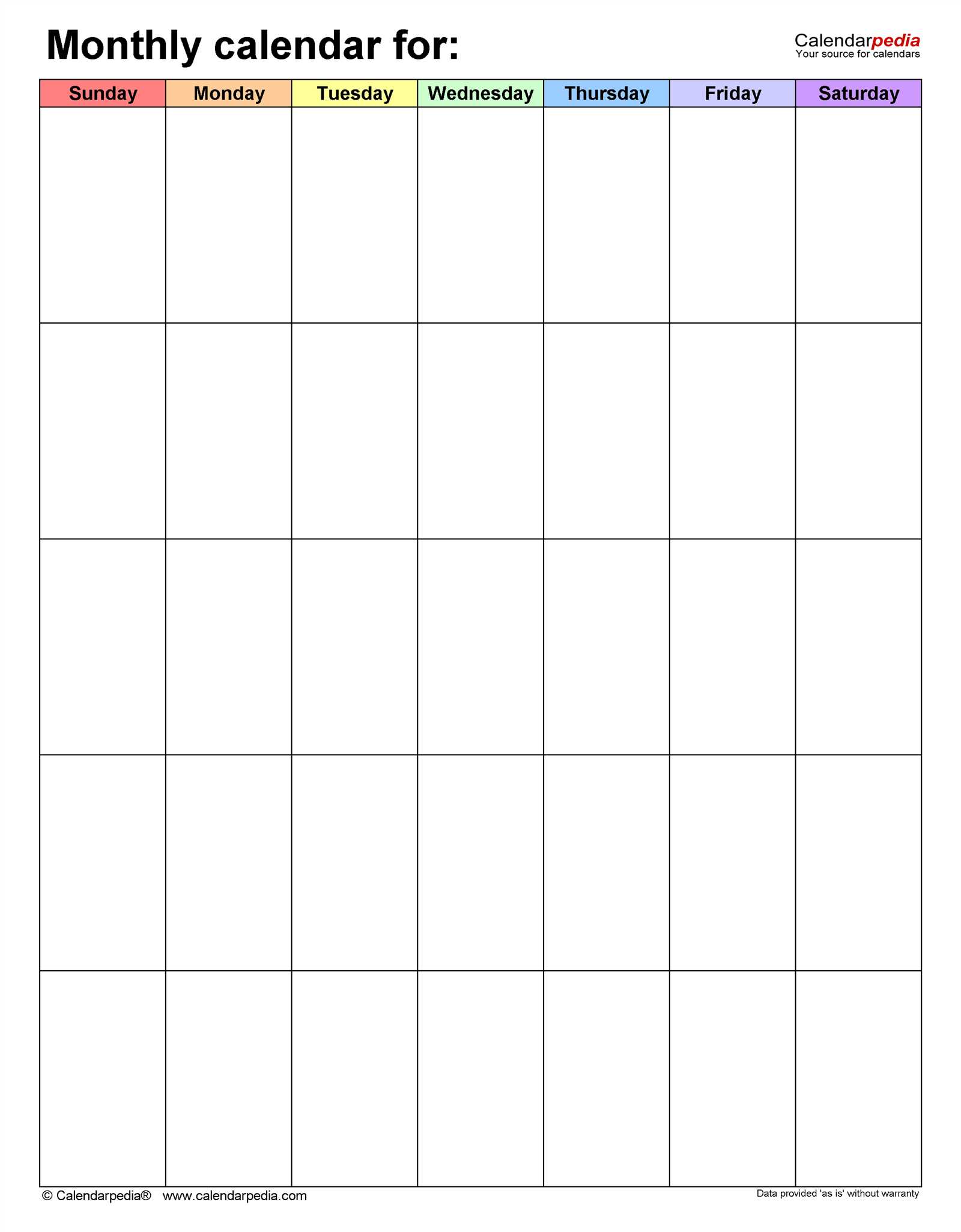 90 day calendar template