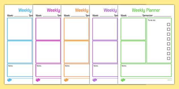 teacher planning calendar template