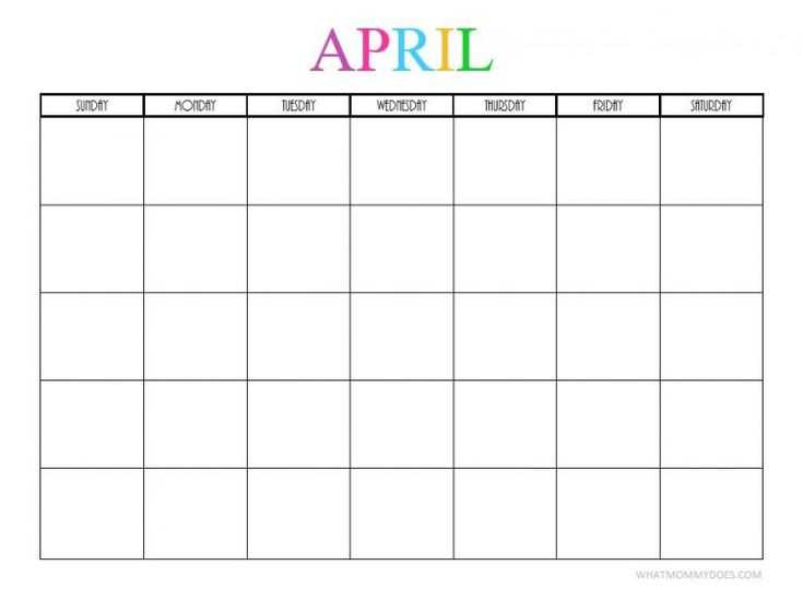 template calendar free