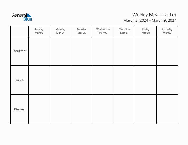 3 week calendar template