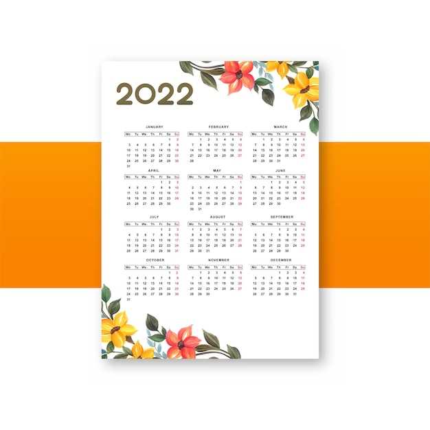 calendar brochure template