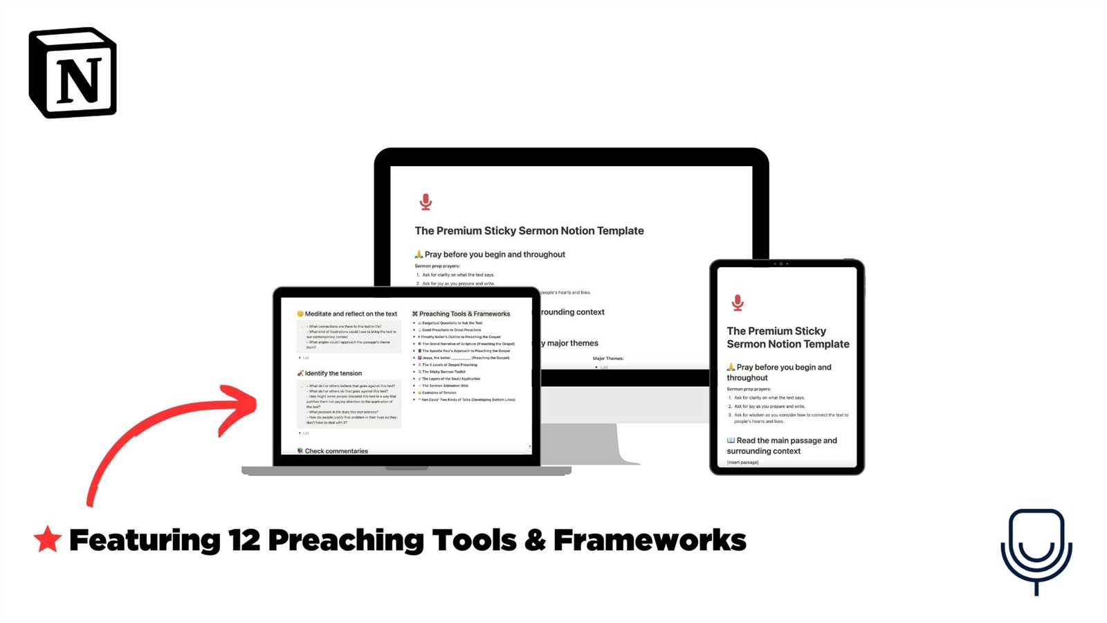 preaching calendar template