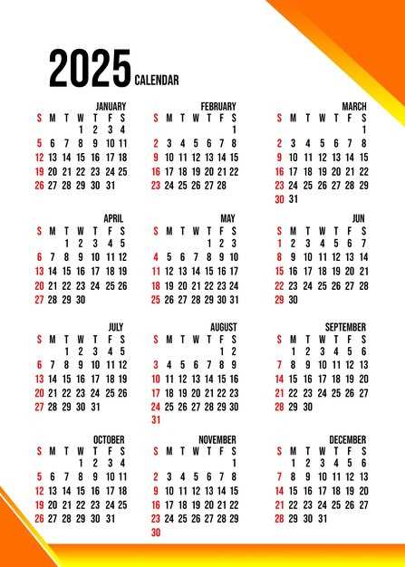 editable calendar 2025 template