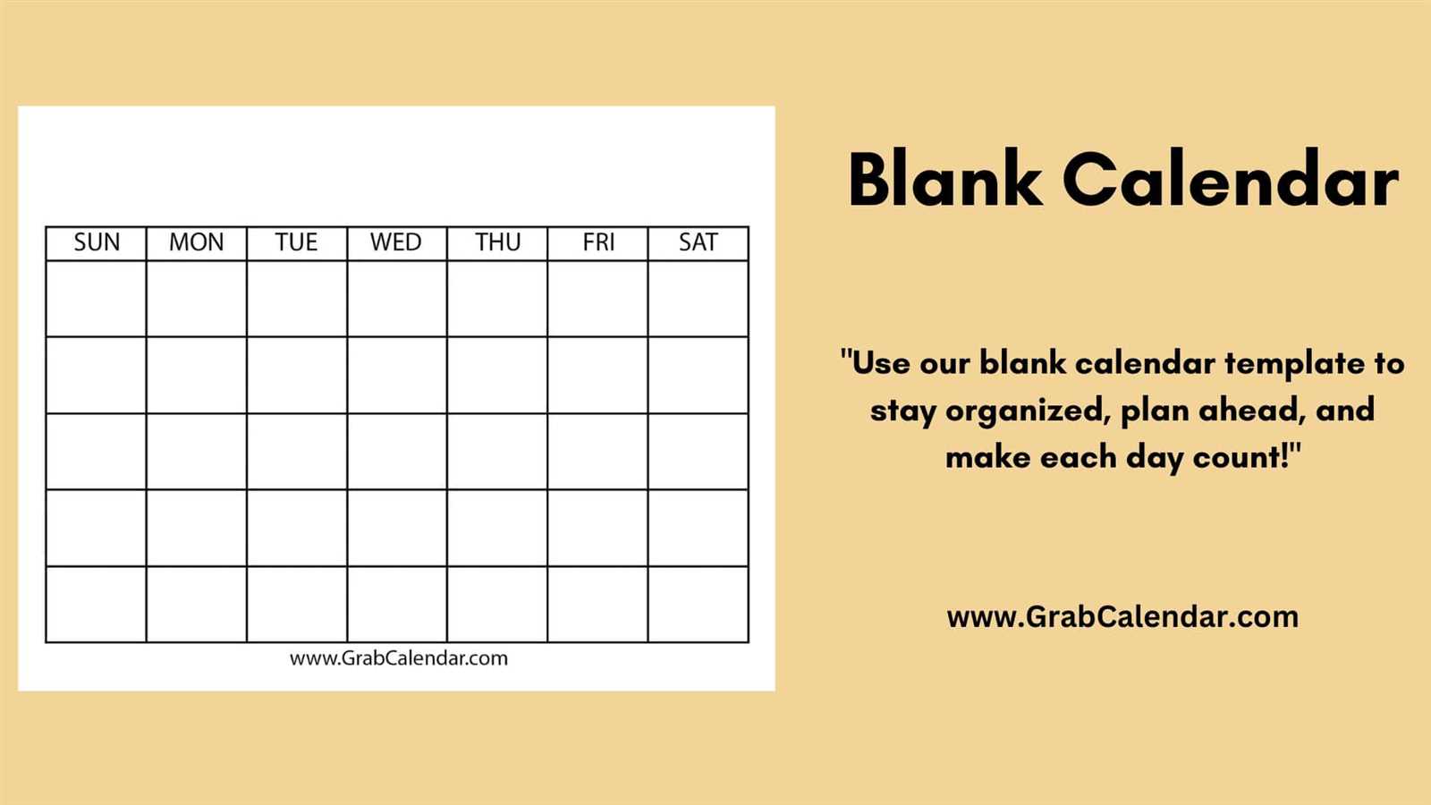 plan calendar template