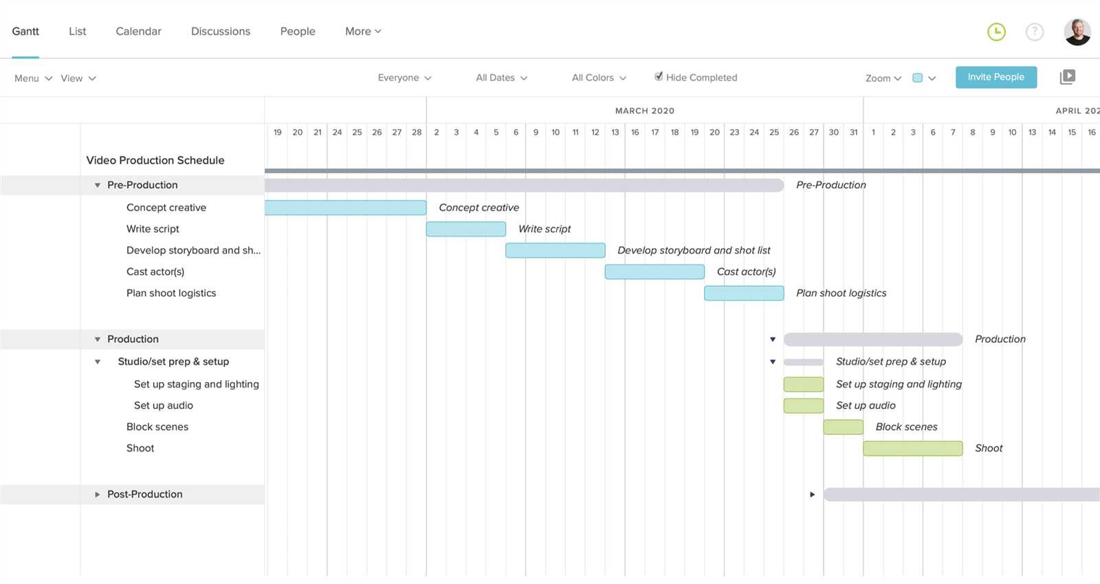 rehearsal calendar template