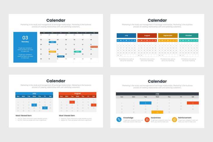 calendar powerpoint template