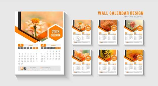 hanging calendar template