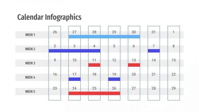 calendar template ppt free