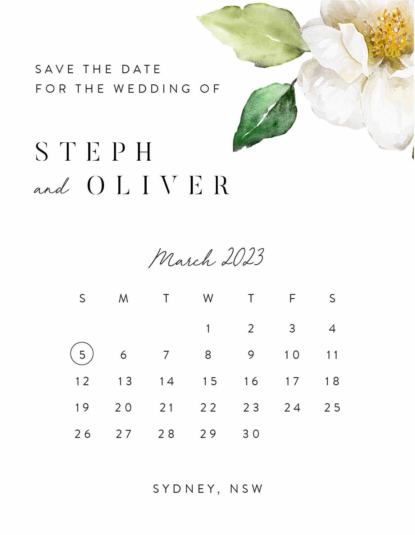 free printable save the date calendar templates