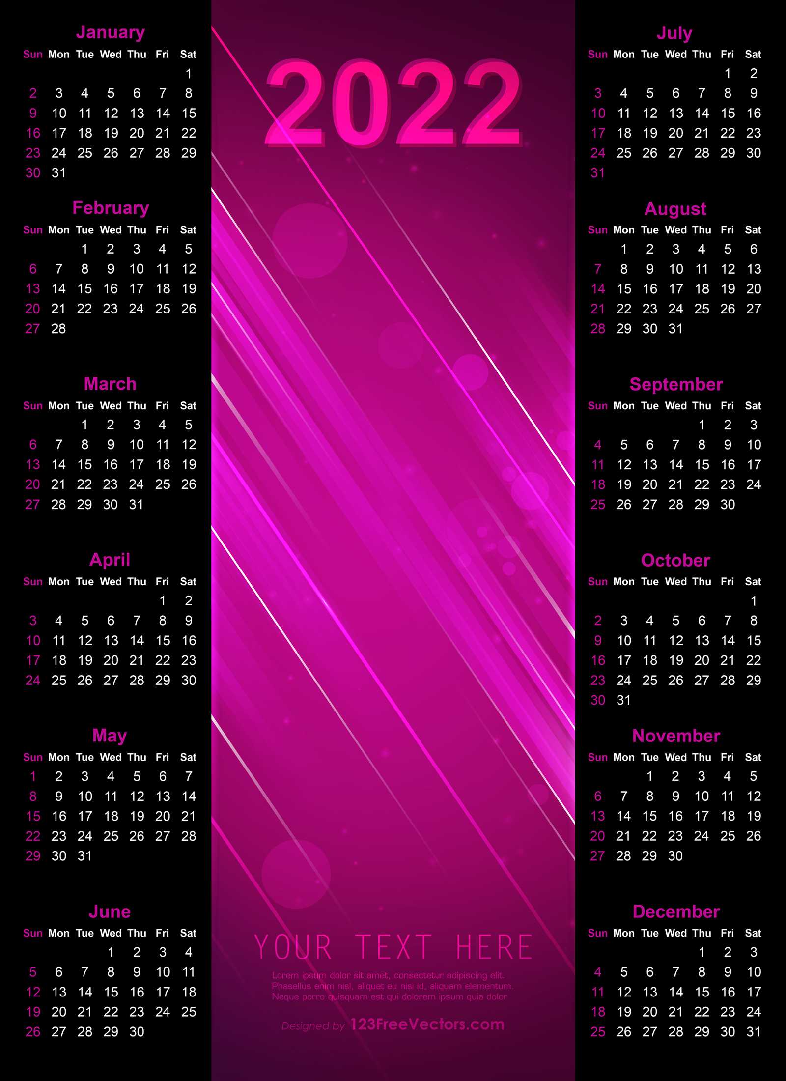 ai calendar template