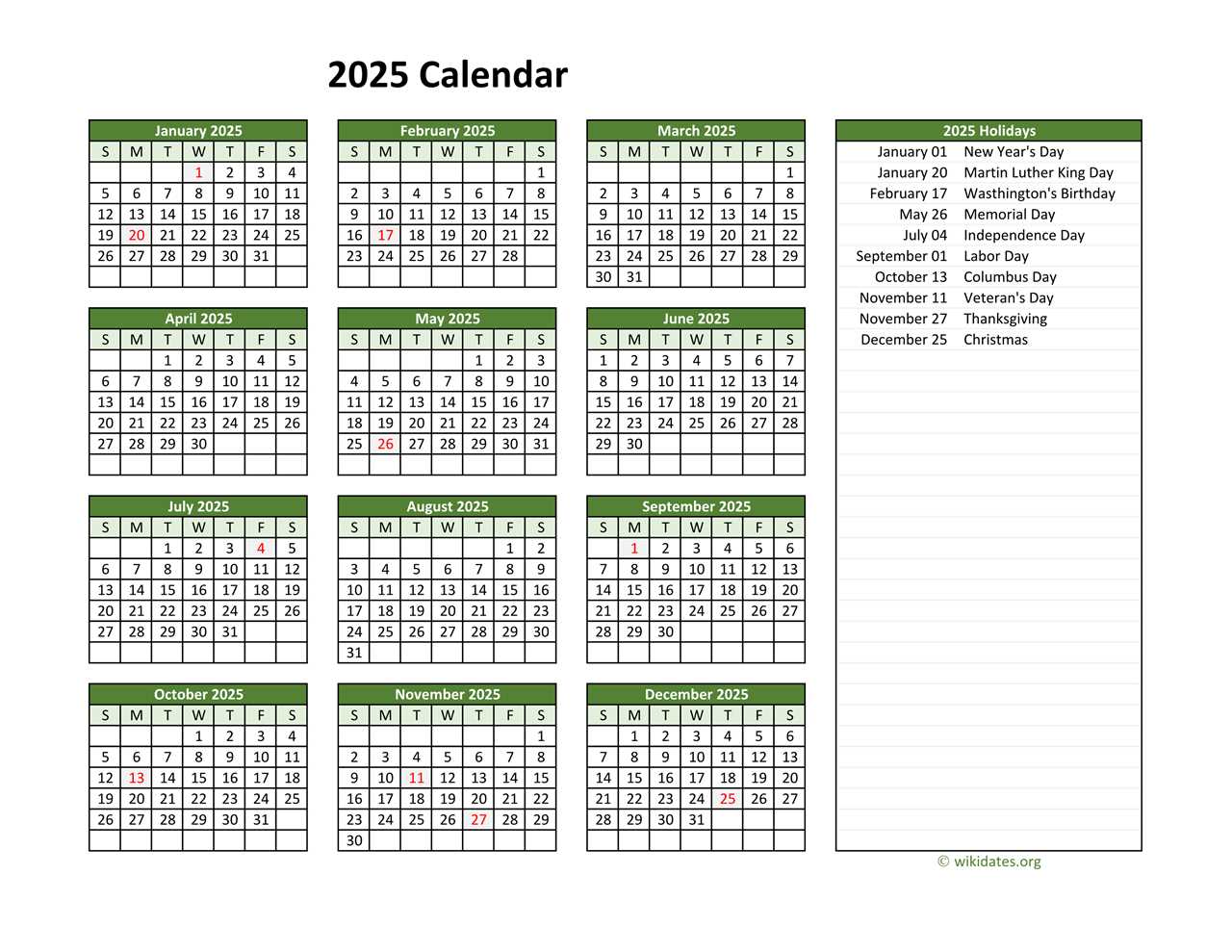 free printable december 2025 calendar template