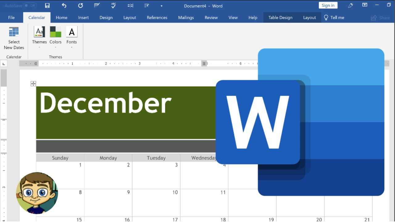 microsoft office weekly calendar template