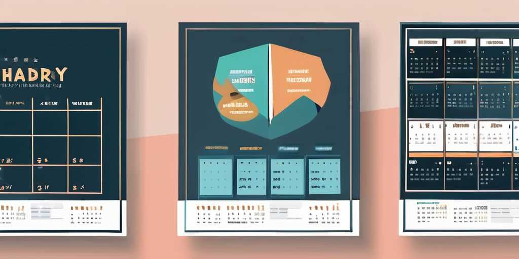 canva calendar templates