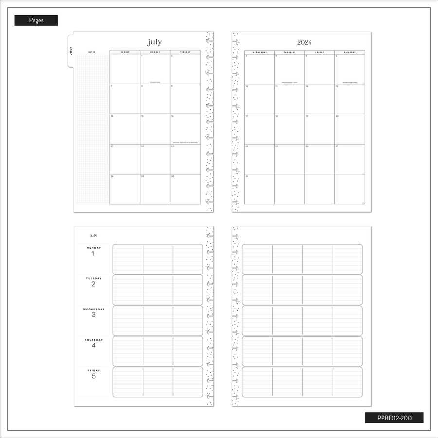 teacher weekly calendar template