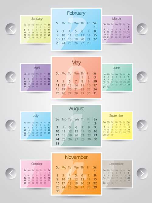 best calendar design templates