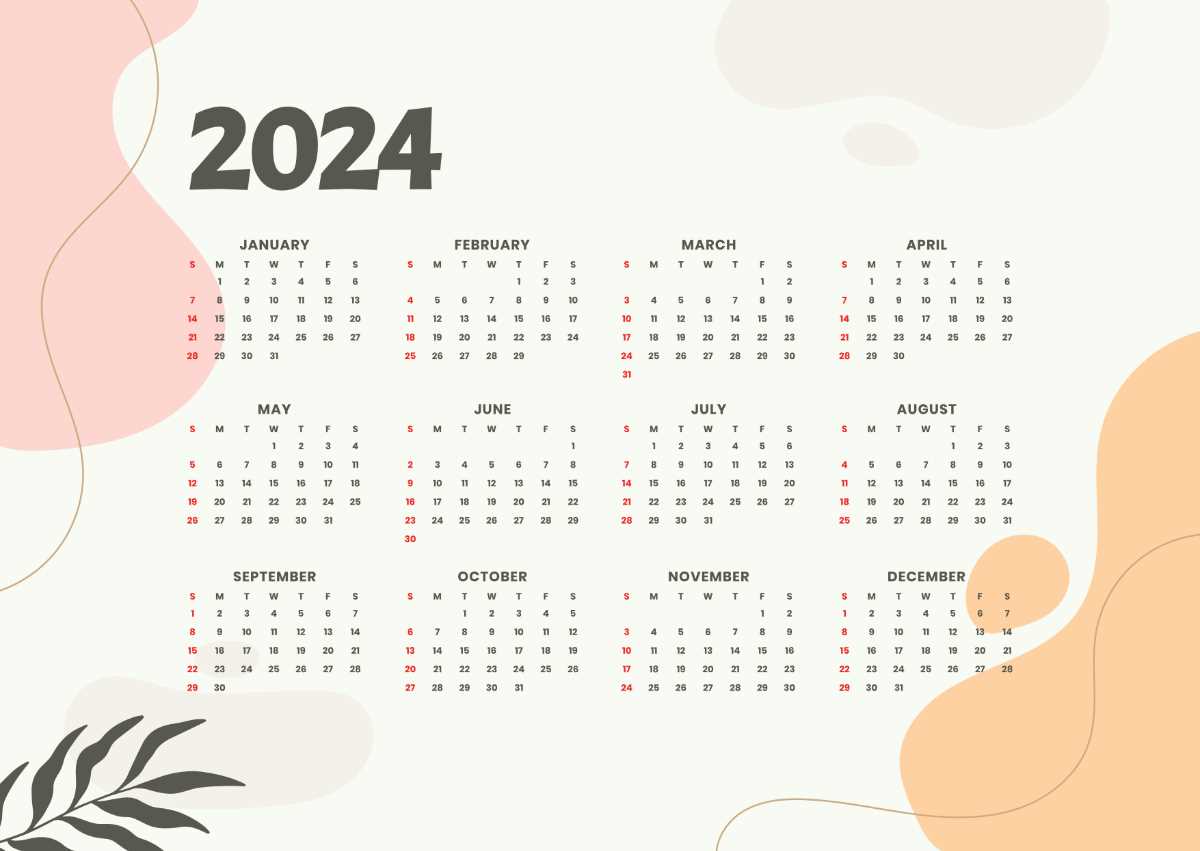 free basic calendar template