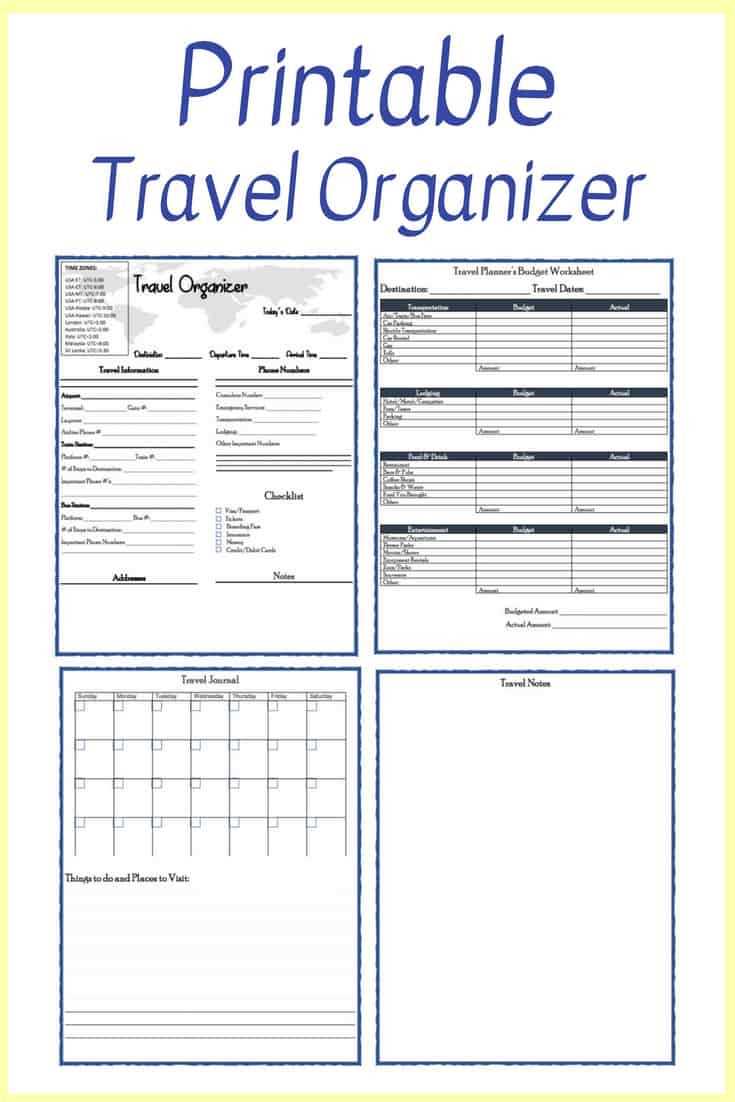 vacation planner calendar template