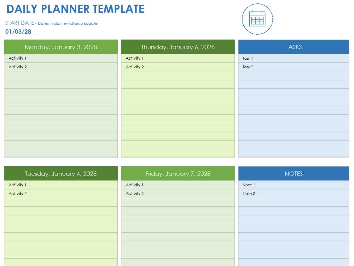 smartsheet calendar template