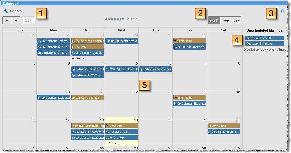 email campaign calendar template