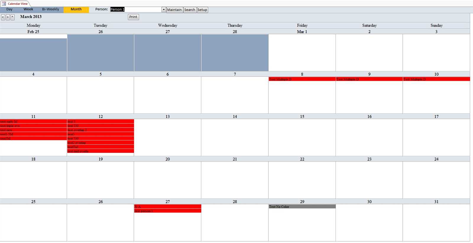 conference room calendar template