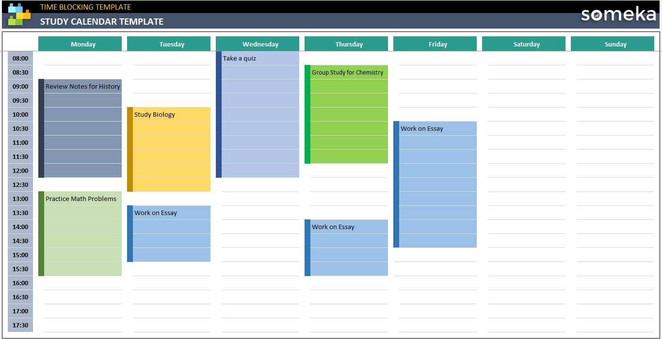 coaching calendar template