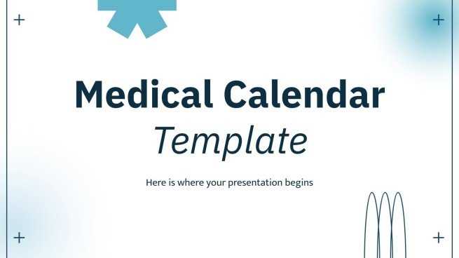 calendar template ppt free download