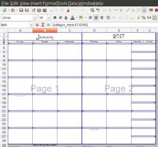 libreoffice calendar template