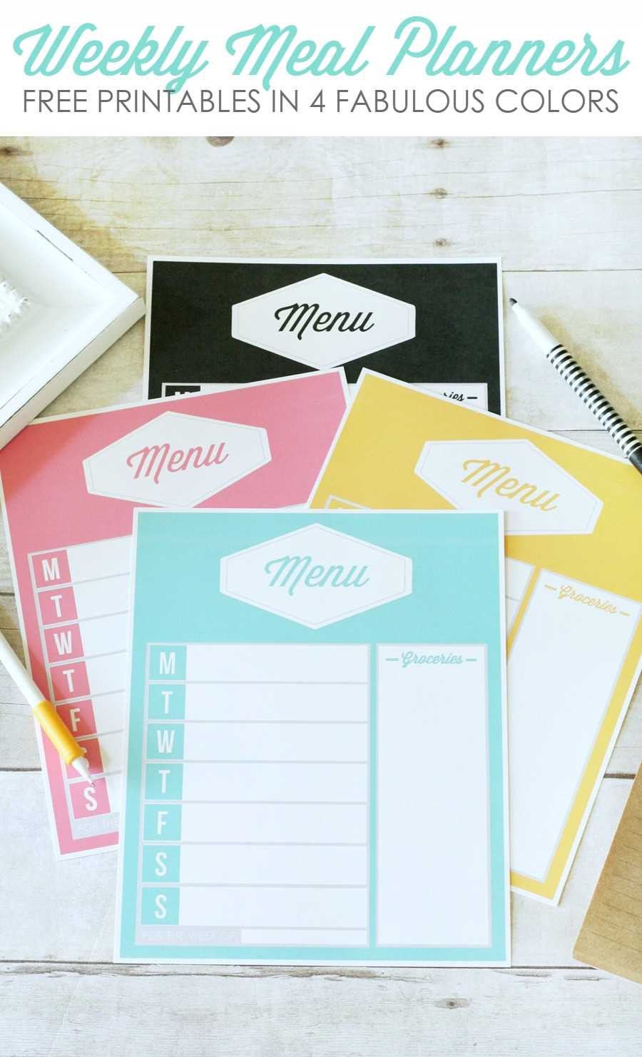 meal planning calendar template free