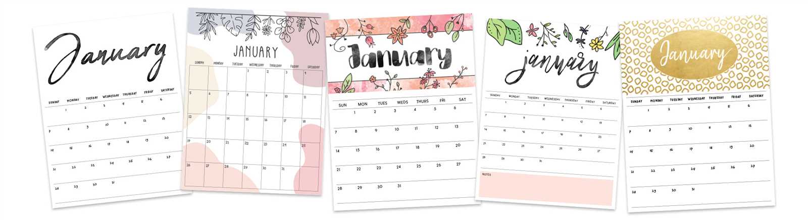 free january 2025 calendar template