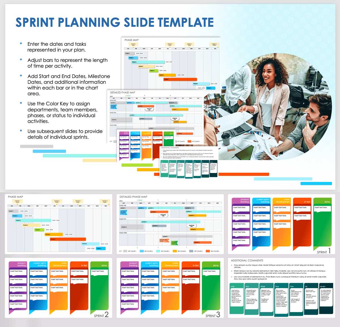 2 week sprint calendar template