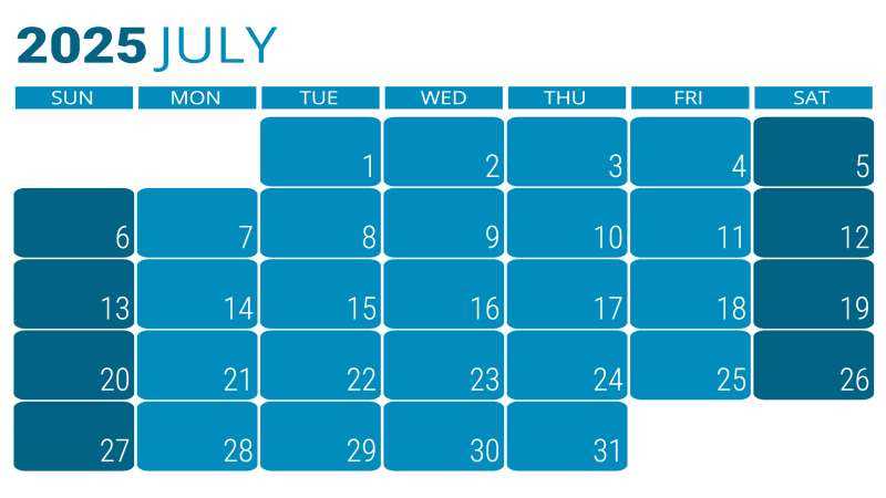 powerpoint weekly calendar template