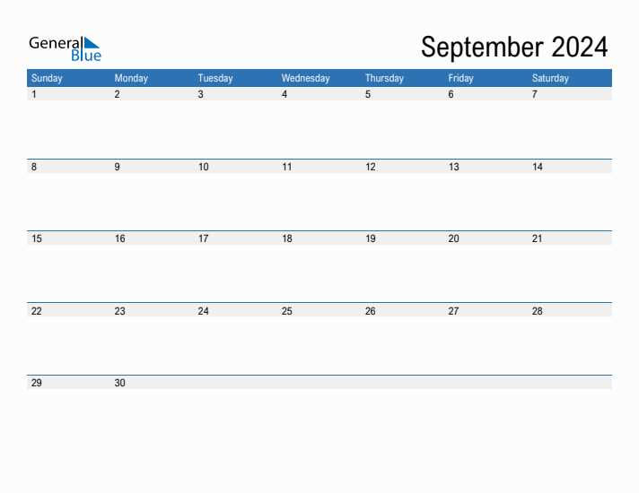 september calendar template free