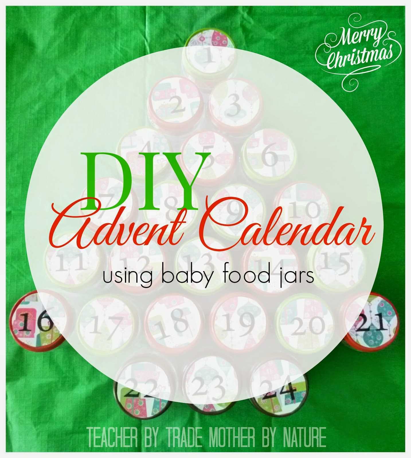 reverse advent calendar template