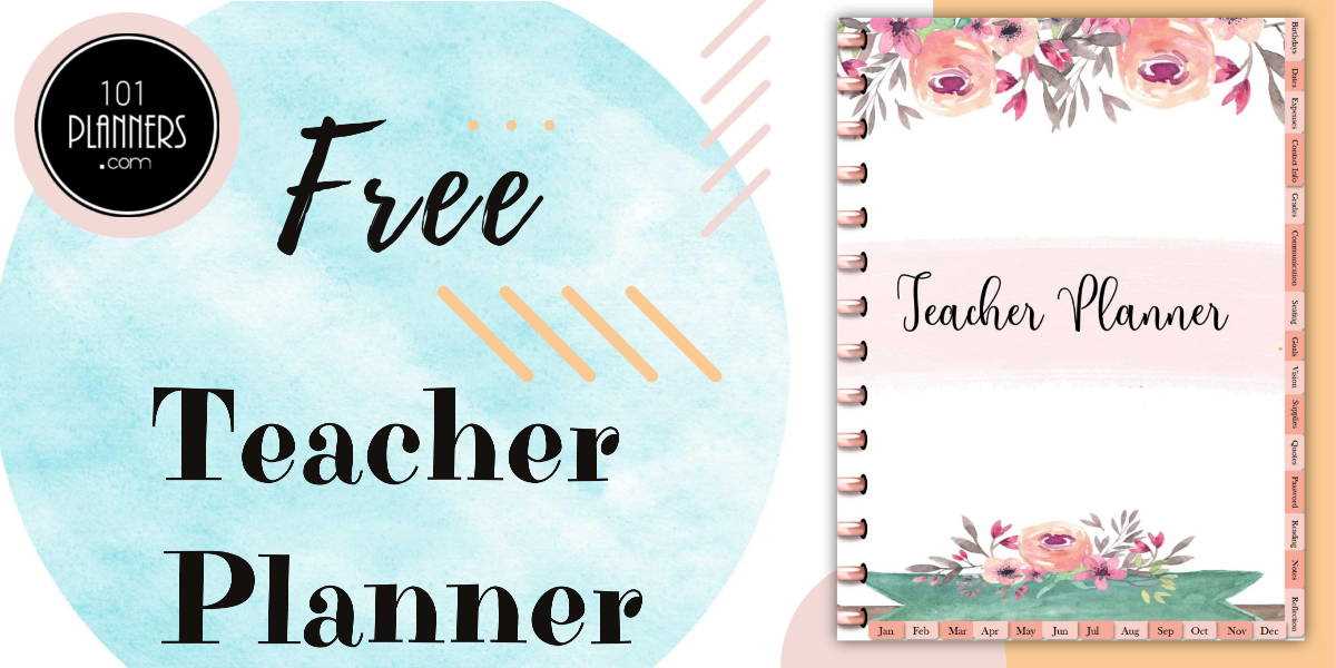 teacher weekly calendar template