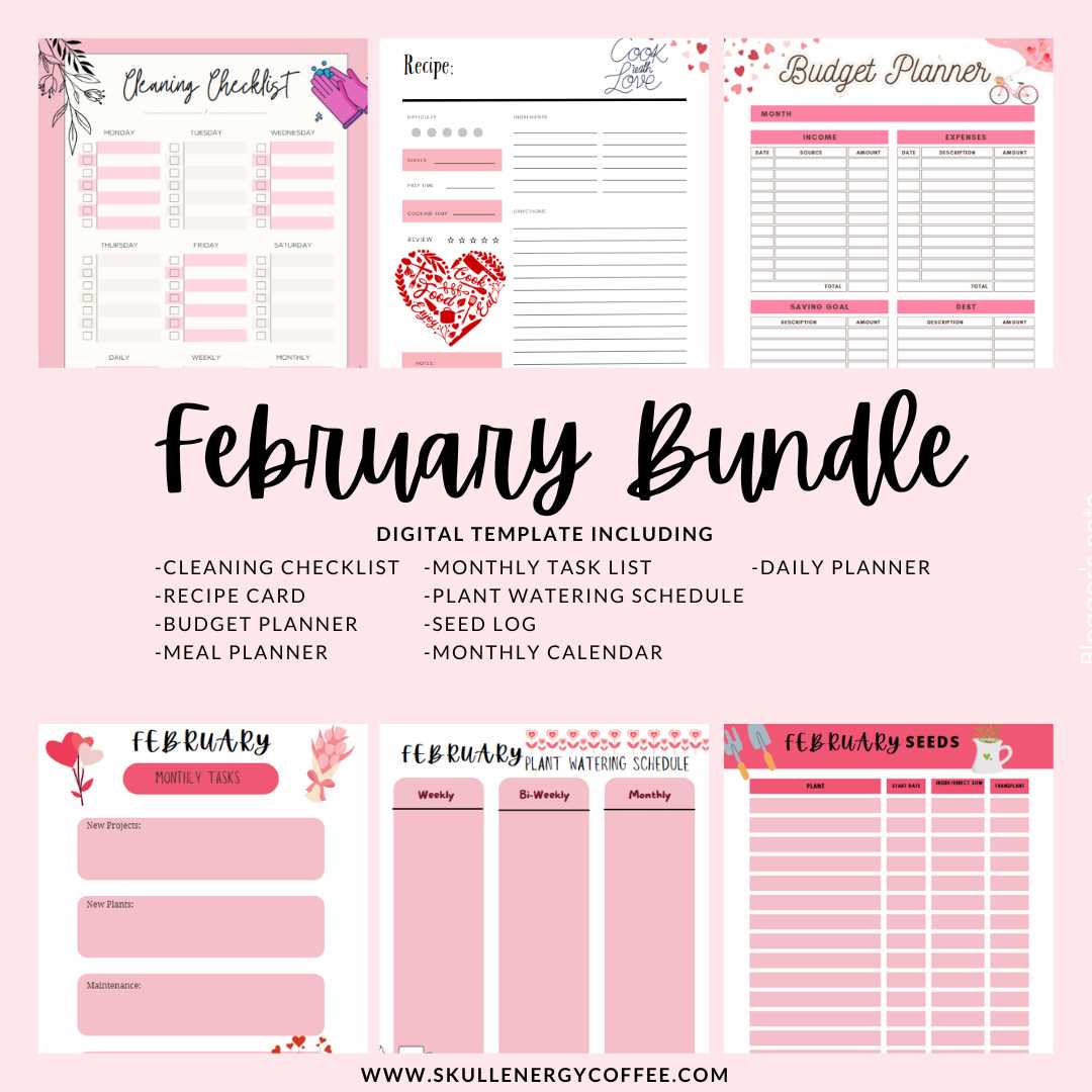 free monthly task calendar template