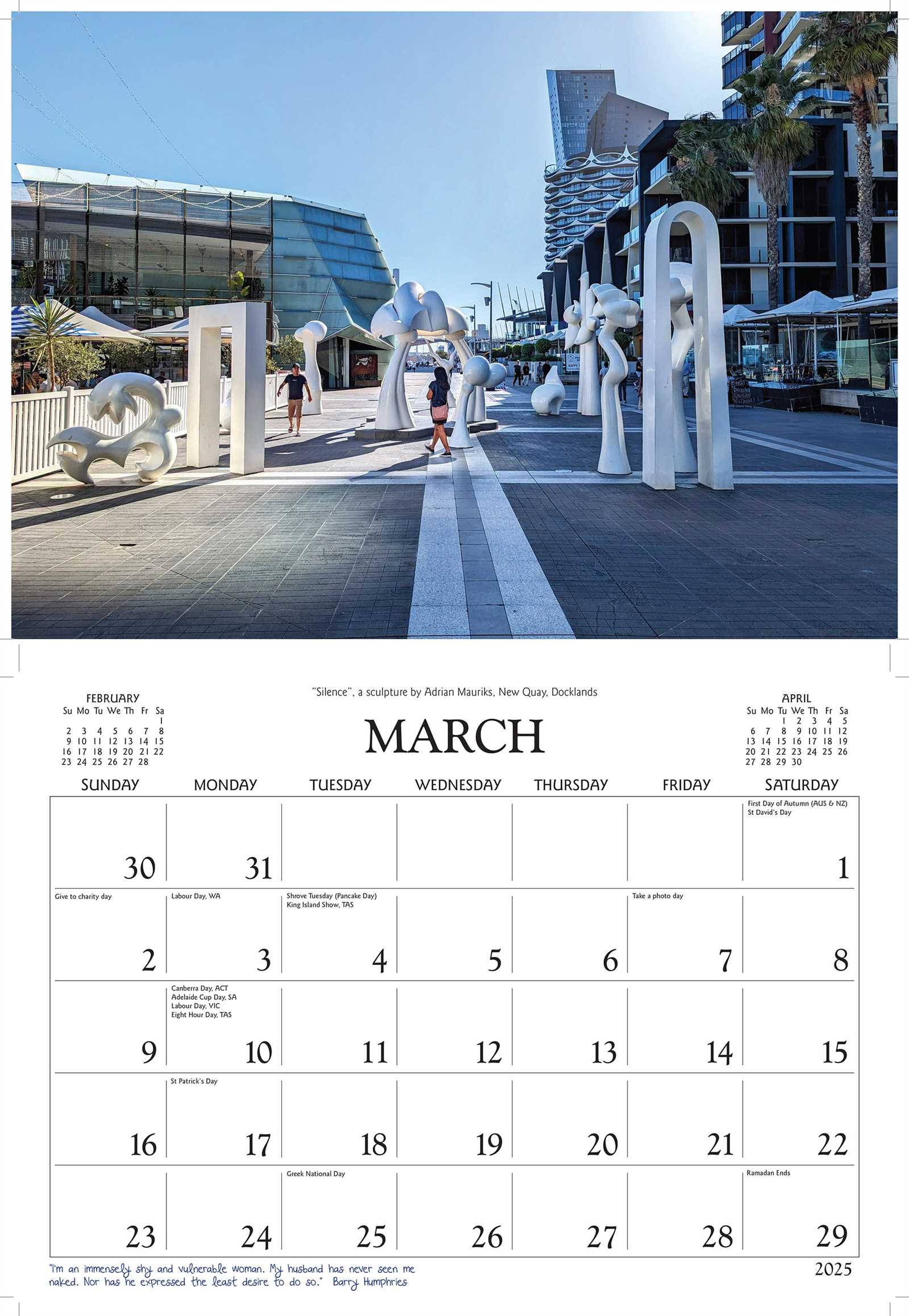 2025 calendar template for indesign