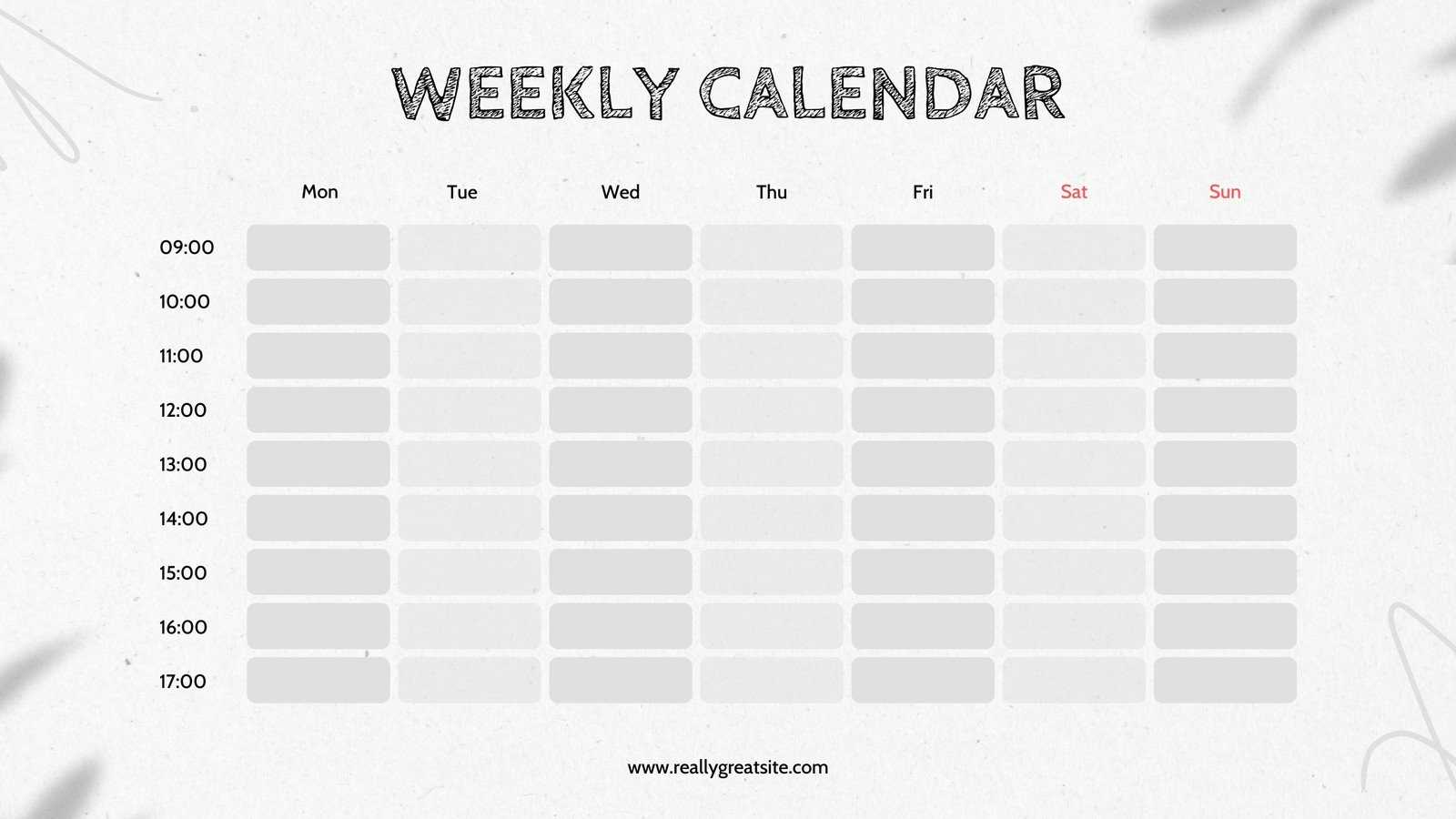 canva calendar template