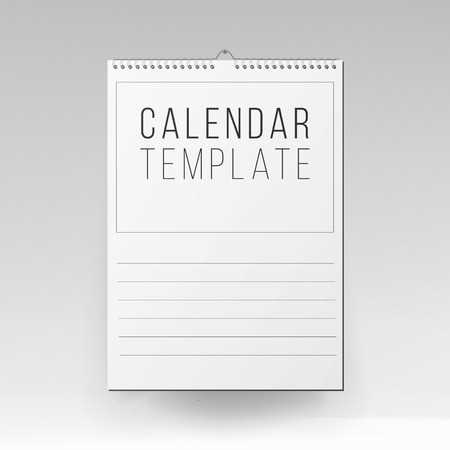 spiral calendar template