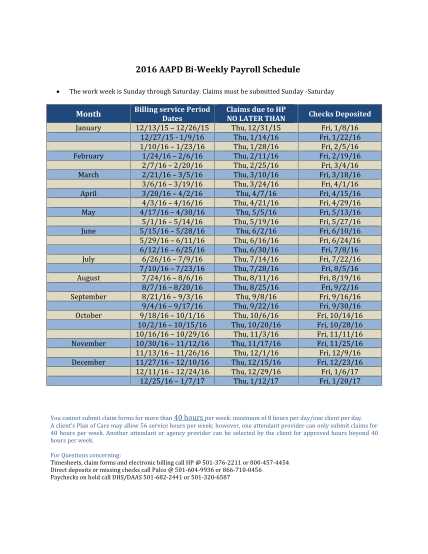 bi weekly calendar template