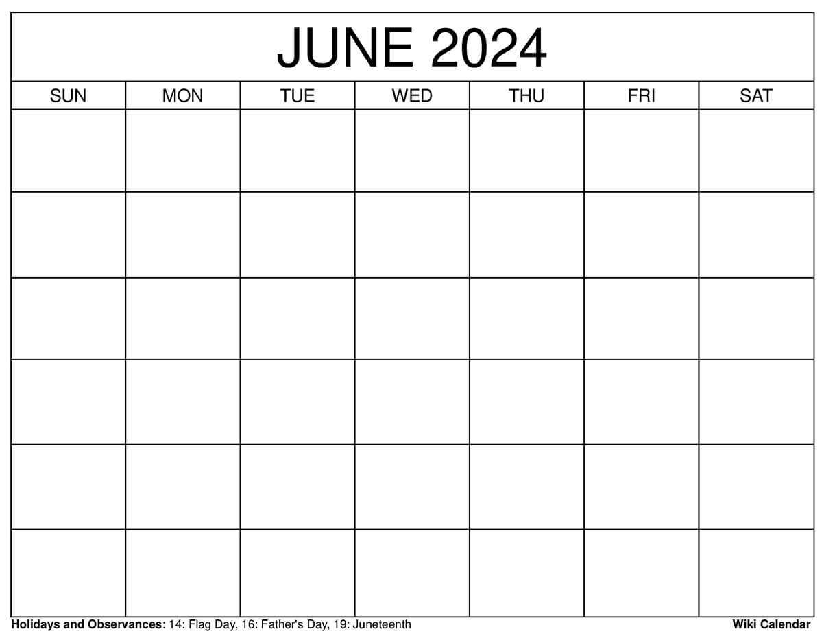 june july calendar template