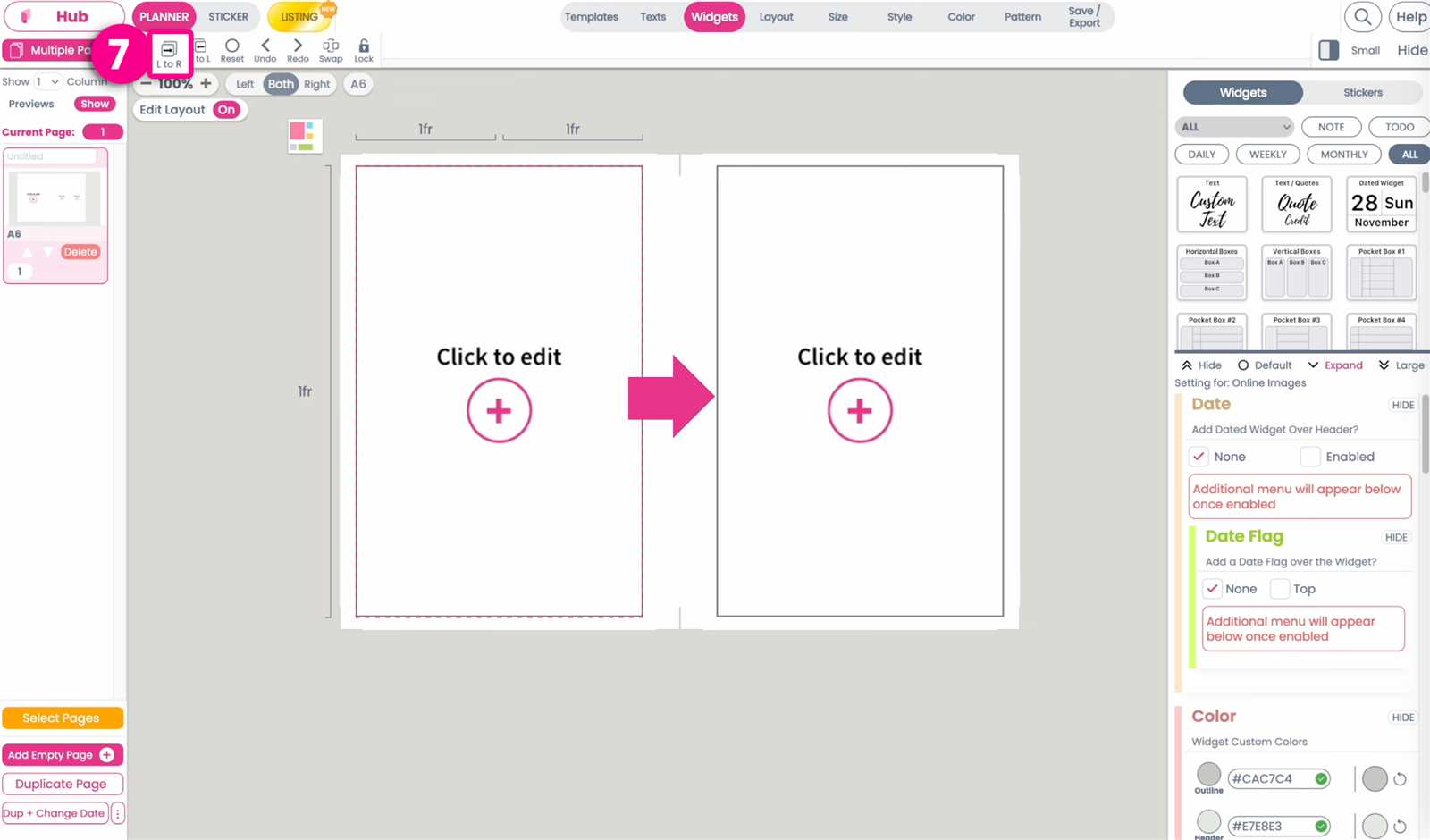 daily desk calendar template