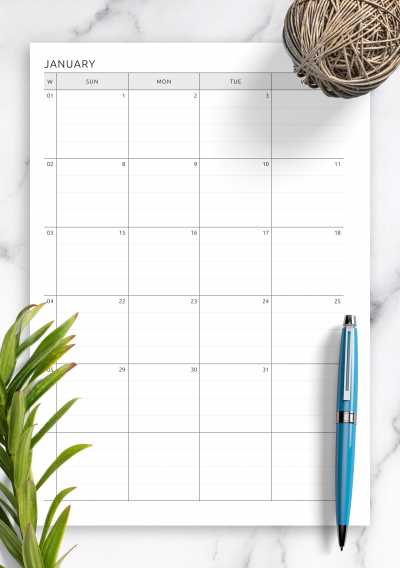 free printable lined monthly calendar templates