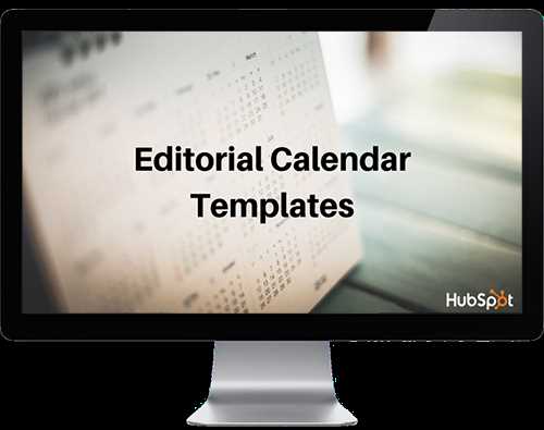 calendar template for mac